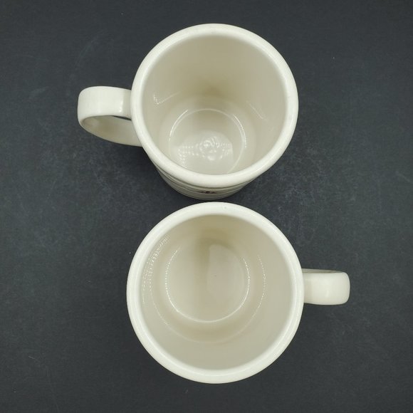 Longaberger Pottery Woven Traditions Paprika Red Coffee Mugs - Picture 6 of 8